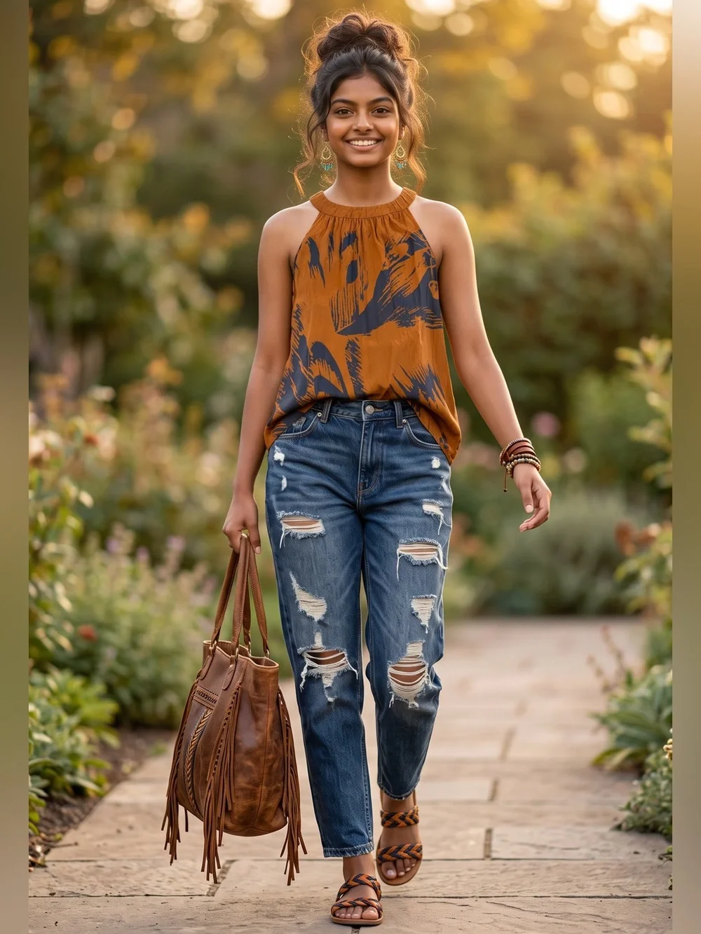 Gibson sleeveless halter